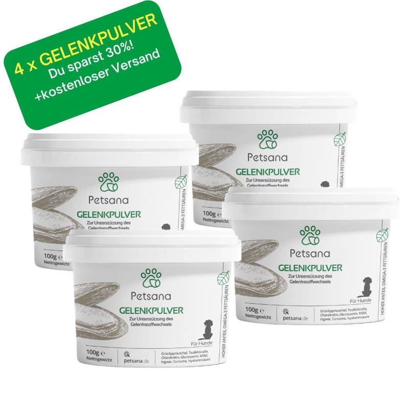 Gelenkpulver für Hunde + 1 Dose gratis Gelenkpulver für Hunde + 1 Dose gratis