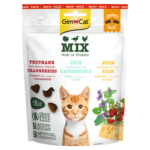 GimCat Crunchy Snacks Mix 140 g