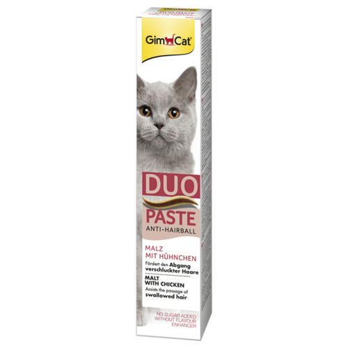 GimCat DUO Paste Anti-Hairball Malz + Huhn 50 g