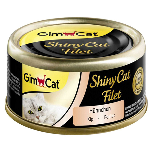 GimCat ShinyCat Filet mit Hühnchen 70 g