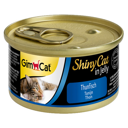 GimCat ShinyCat mit Thunfisch 70 g - 24 Stück