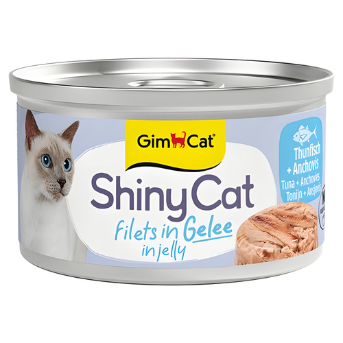 Gimpet ShinyCat in Jelly Thunfisch & Anchovies 70 g - 24 Stück