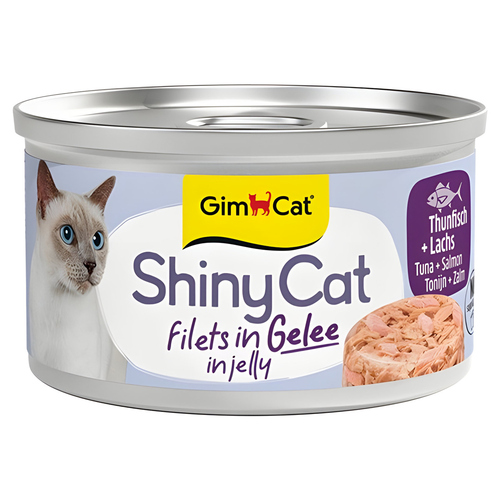 Gimpet ShinyCat in Jelly Thunfisch & Lachs 70 g - 24 Stück Gimpet ShinyCat in Jelly Thunfisch & Lachs 70 g - 24 Stück