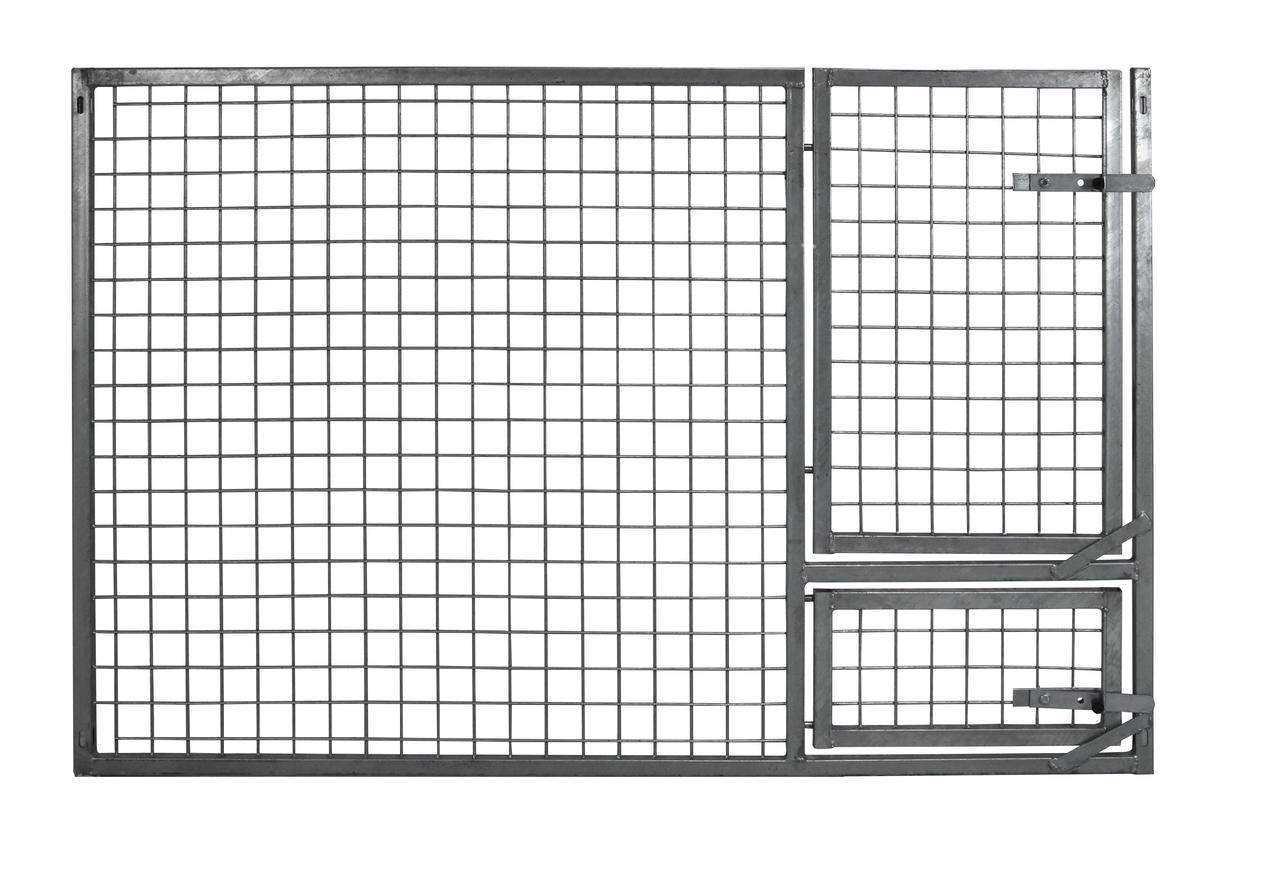 Gitter-Welpenelement Nicki - B 1,5 x H 1 m, Doppeltür
