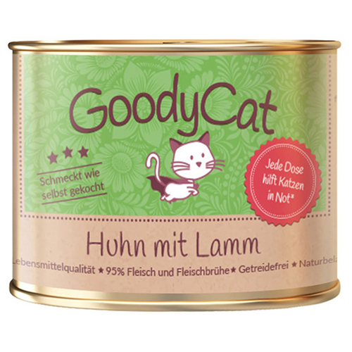 GoodyCat Huhn mit Lamm 180 g - 12 Stück