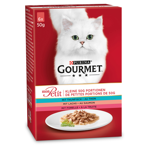 Gourmet Multipack Mon Petit Fisch 6 x 50 g - 8 Stück