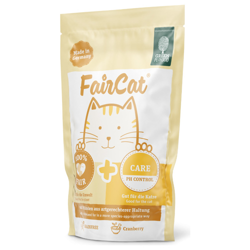 Green Petfood FairCat Care 85 g - 8 Stück