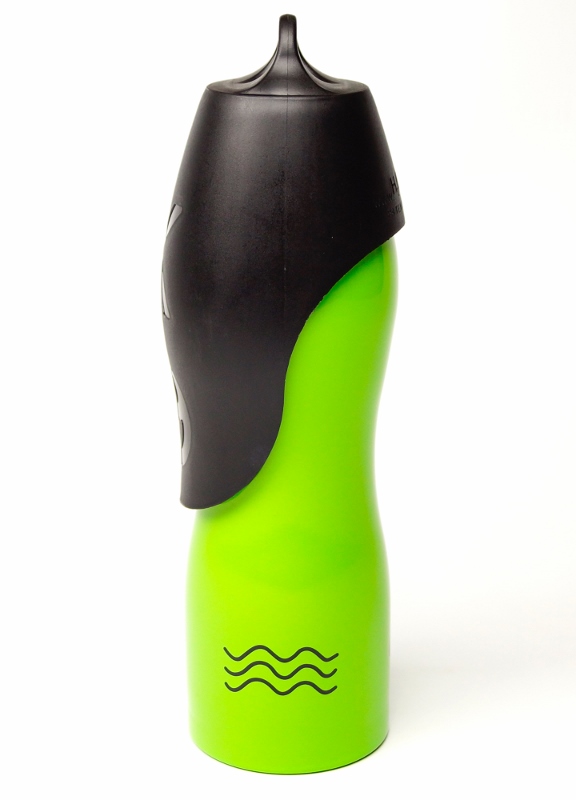 H2O Hundewasserflasche 0,7l grün