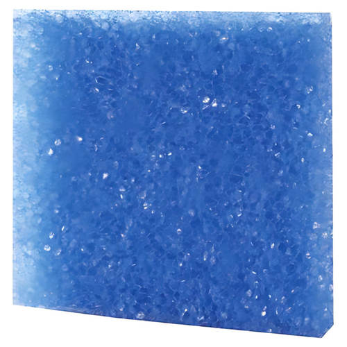 HOBBY Filterschaum grob blau, Maße: 50 x 50 x 3 cm