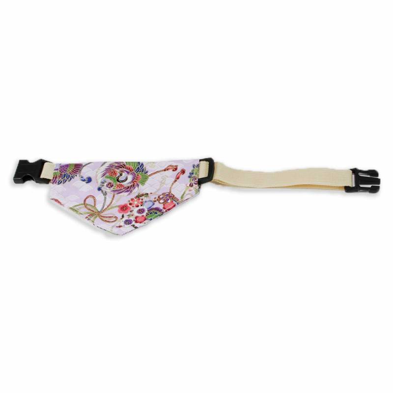 Halsband mit Hundehalstuch asiatisches Design