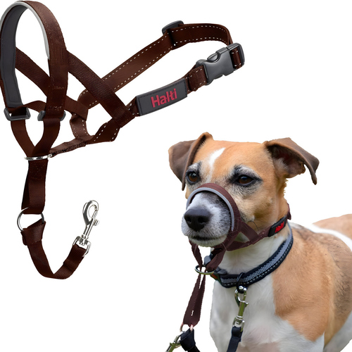 Halti Kopfgeschirr/Headcollar walnuss, Größe: 3 Halti Kopfgeschirr/Headcollar walnuss, Größe: 3