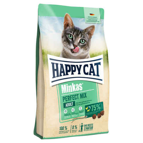 Happy Cat Minkas Perfect Mix Geflügel, Fisch & Lamm 10 kg