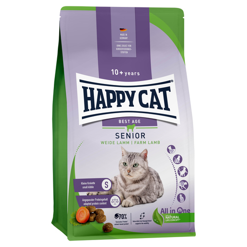 Happy Cat Senior Weide-Lamm 4 kg
