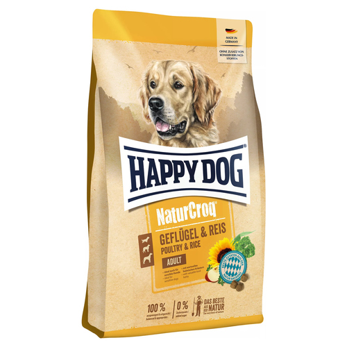 Happy Dog NaturCroq Geflügel pur & Reis 11 kg