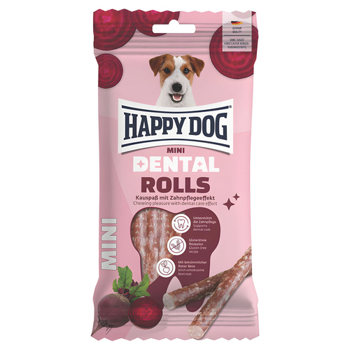 Happy Dog Snack Dental Rolls Mini 92 g