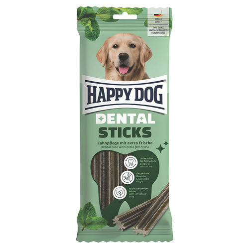Happy Dog Snack Dental Sticks 130 g - 12 Stück Happy Dog Snack Dental Sticks 130 g - 12 Stück