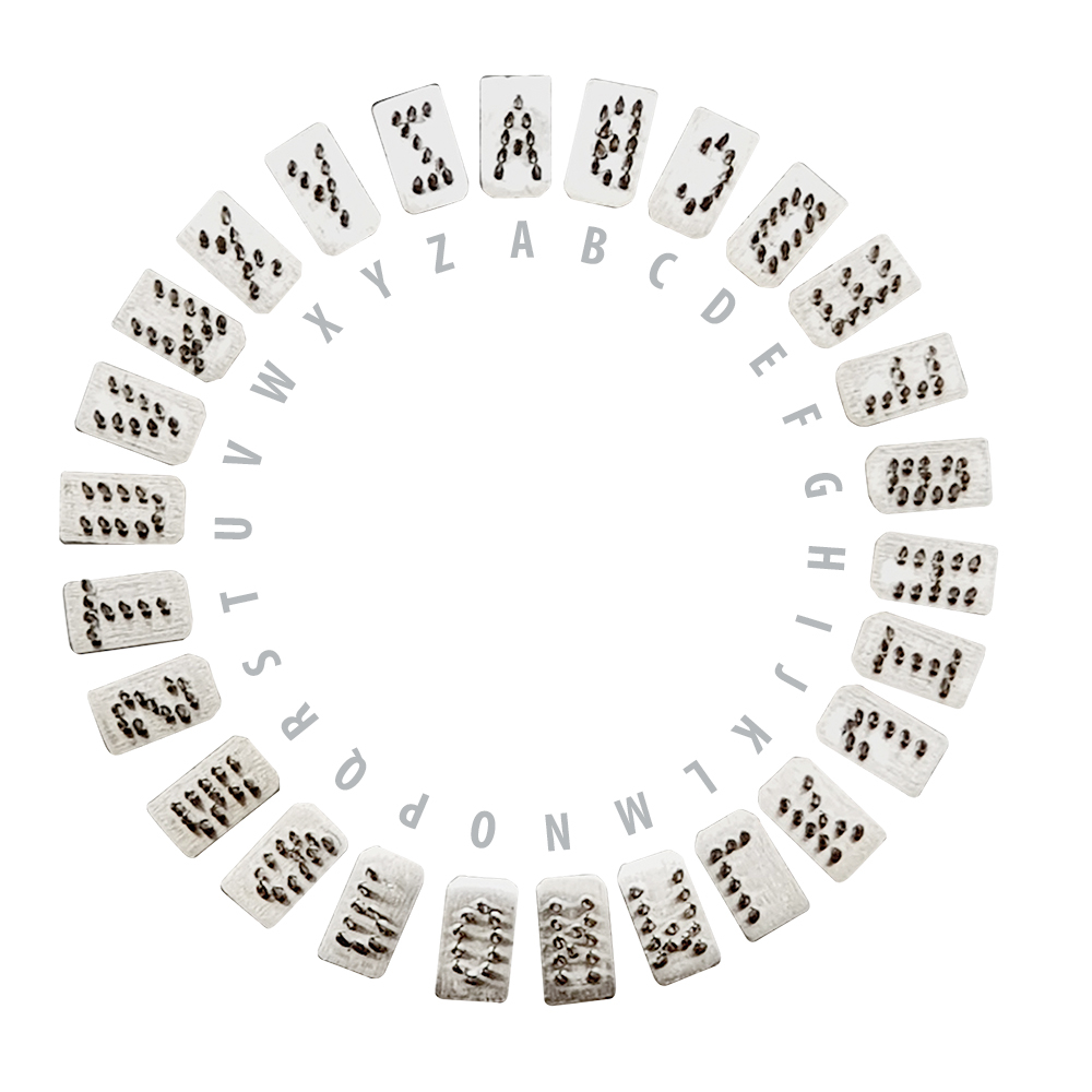 Hauptner Tierkennzeichnung - Alphabet - A-Z - 7 mm