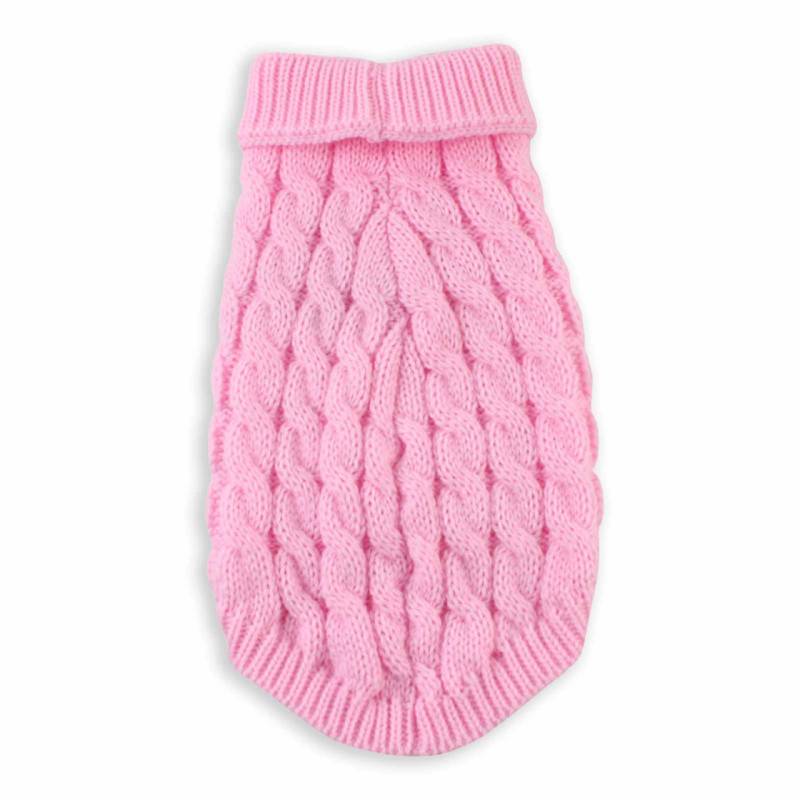 Haustier Pullover f?r Hund und Katze - L Rosa
