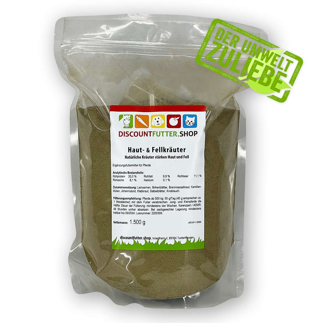 Haut- & Fellkräuter (100 % Natur)