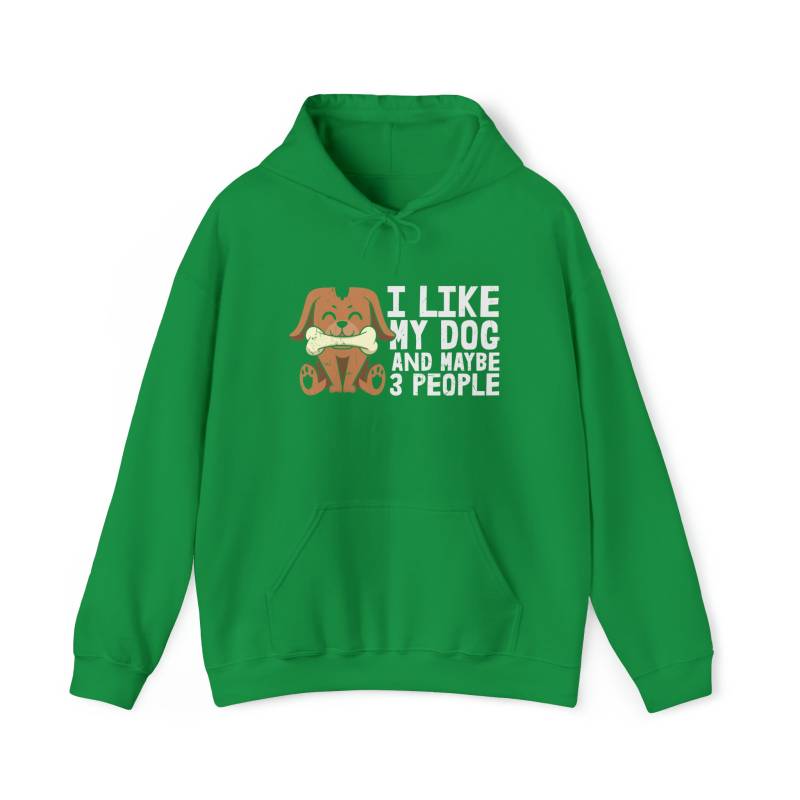 Heavy Blend™ Hooded Sweatshirt "I like my Dog"