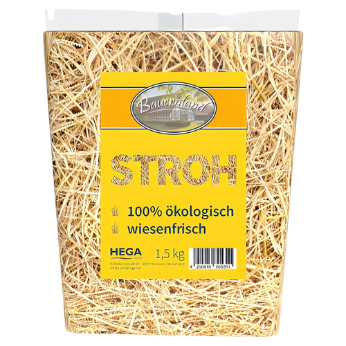 HEGA Bauernland Stroh 1,5 kg - 4 Stück