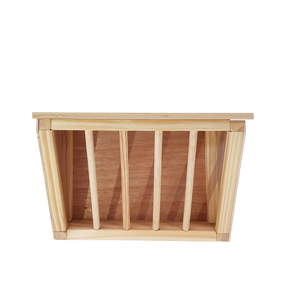 Heuraufe Holz 25 cm
