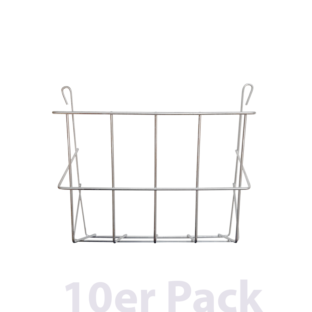 Heuraufe verzinkt 20 cm 10er Pack