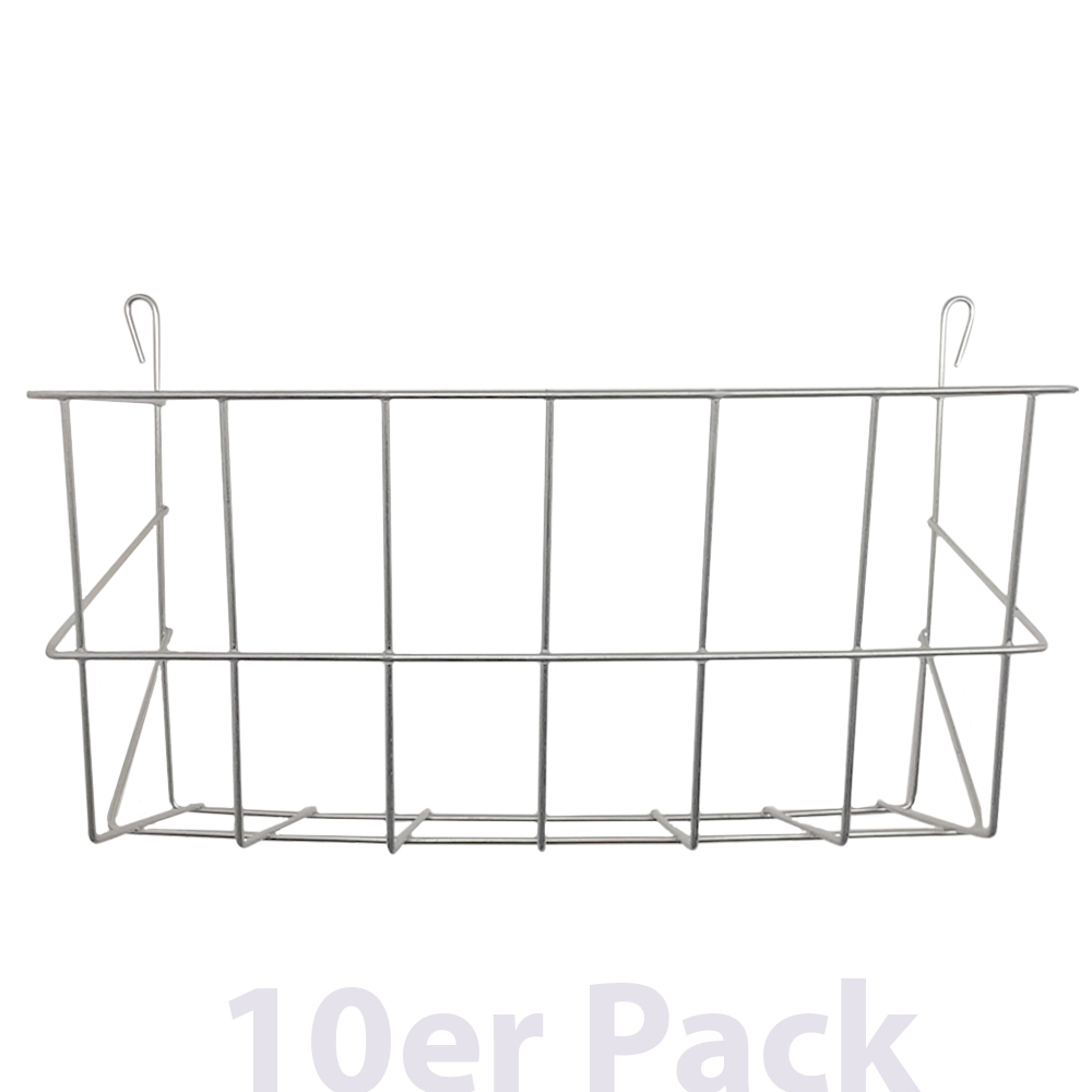 Heuraufe verzinkt 30 cm 10er Pack