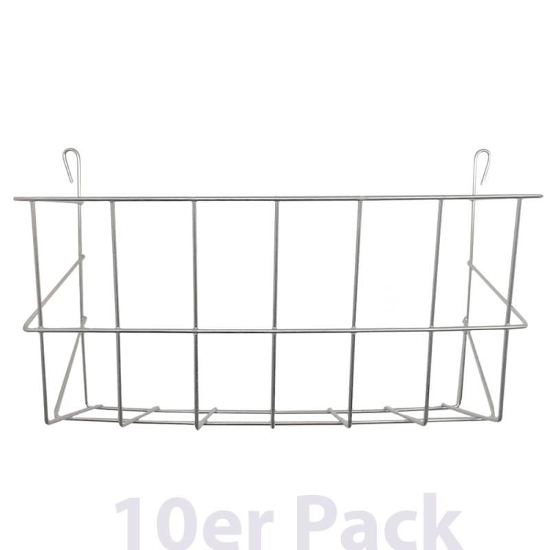 Heuraufe verzinkt 30 cm 10er Pack