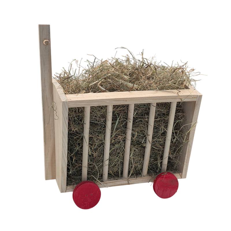 Heuwagen / Futterraufe / Heuraufe aus Holz – 27,0 x 32,0 x 20,5 cm Heuwagen / Futterraufe / Heuraufe aus Holz – 27,0 x 32,0 x 20,5 cm