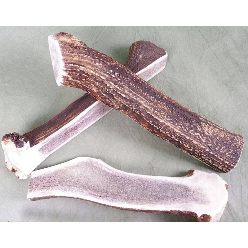 Hirschgeweih Beisser für Hunde längshalbierte Stücke S... (144,75 € pro kg)