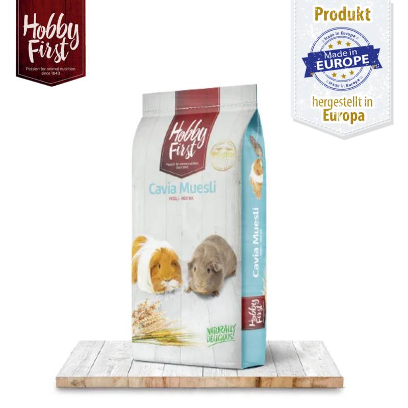 HobbyFirst HopeFarms - Meerschweinchen Müsli - Ergänzungsfutter - 15 kg HobbyFirst HopeFarms - Meerschweinchen Müsli - Ergänzungsfutter - 15 kg