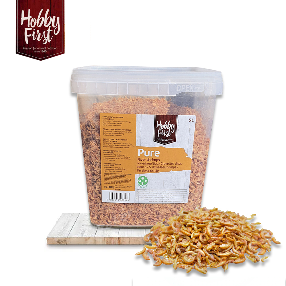 HobbyFirst - Süßwassershrimps - 5 Liter