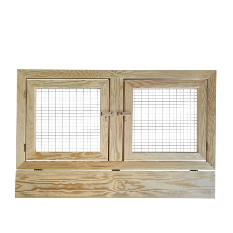 Holzvorderfront  mit Pendel - 100 cm