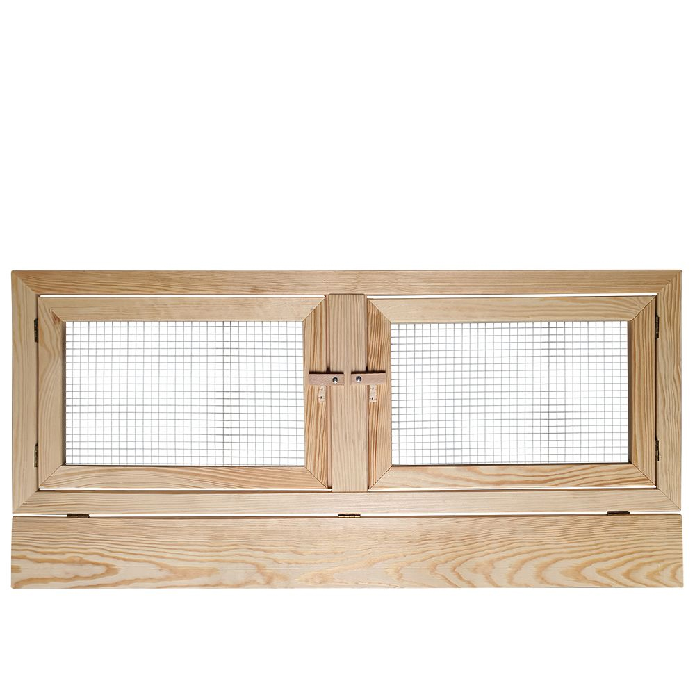 Holzvorderfront  mit Pendel - 126 cm