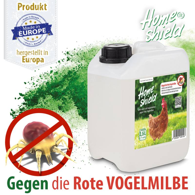 Home Shield - instant white easy- 2,5 l - Suspension gegen die Rote Vogelmilbe Home Shield - instant white easy- 2,5 l - Suspension gegen die Rote Vogelmilbe