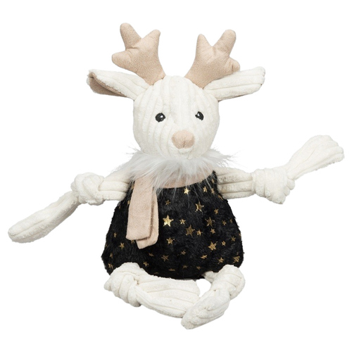 HuggleHounds Hundespielzeug Celebration Reindeer, Größe: S HuggleHounds Hundespielzeug Celebration Reindeer, Größe: S