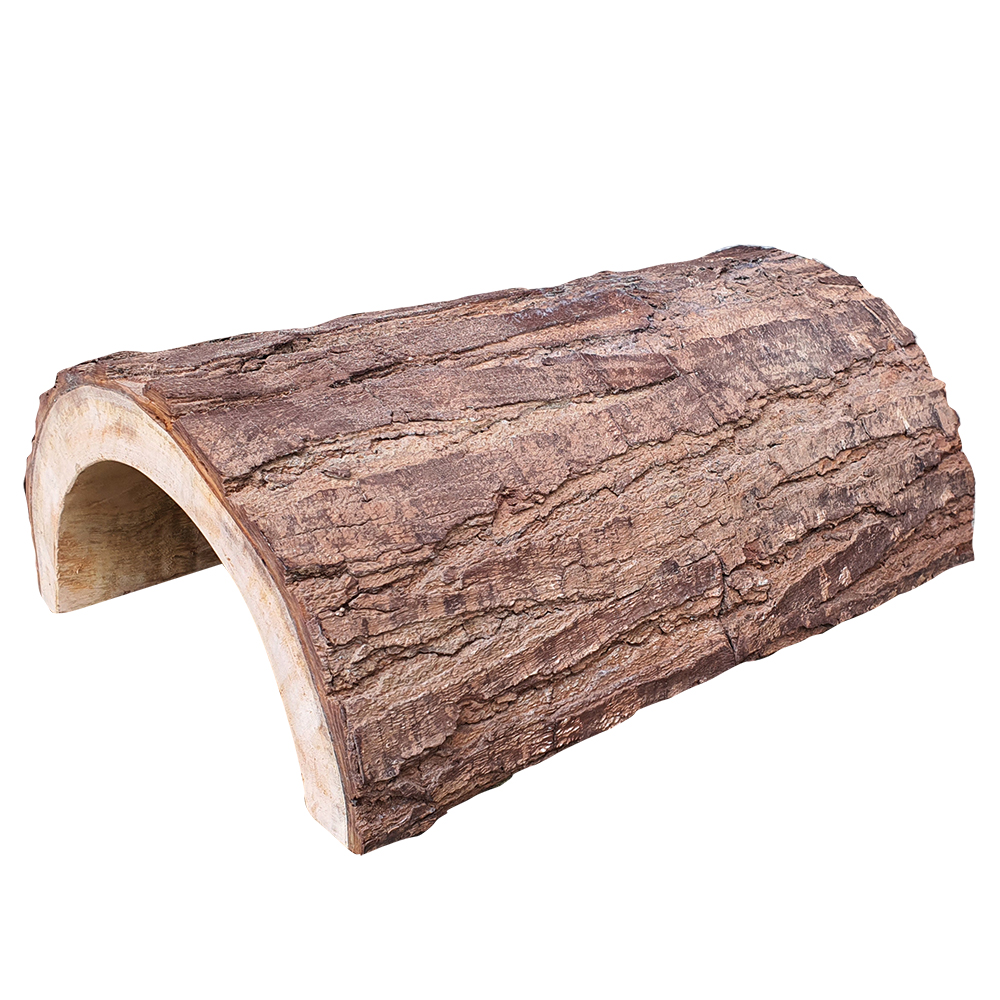 Hugro® Nager Tunnel - Batavia Tunnel - Mahagoni Holz - 35 cm