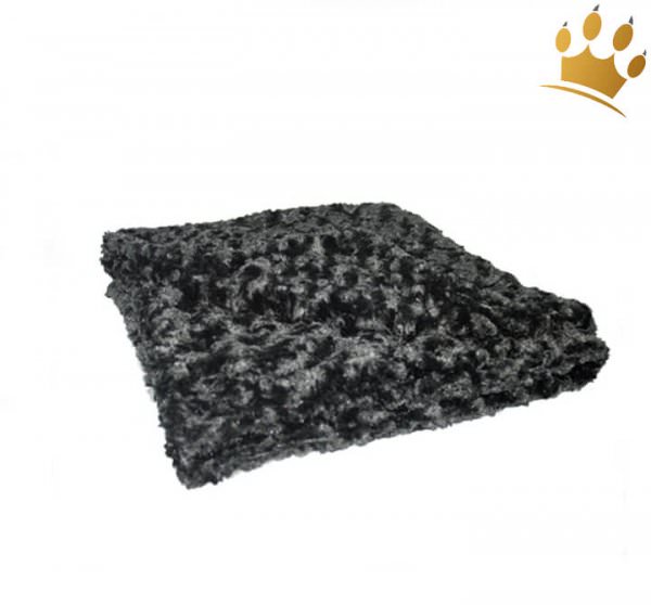 Hunde Cuddle Plaid Curly Black