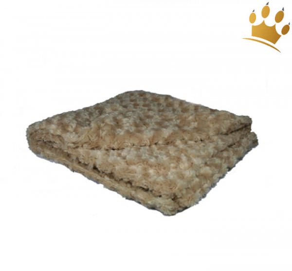 Hunde Cuddle Plaid Curly Camel
