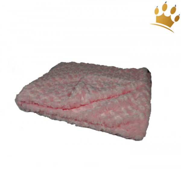 Hunde Cuddle Plaid Curly Pink