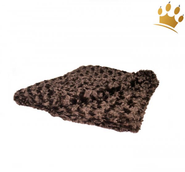 Hunde Cuddle Plaid Curly Schoko