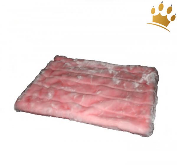 Hunde Cuddle Plaid Shiny Pink