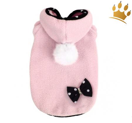 Hunde-Fleecejacke Chicca Rosa