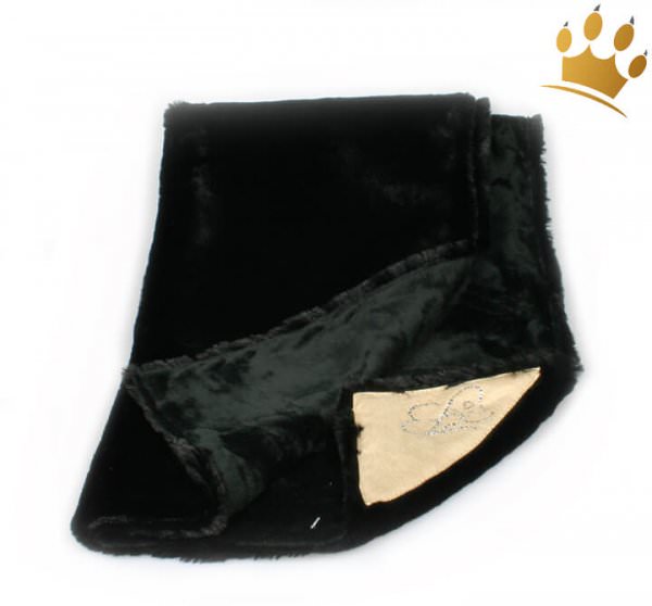 Hunde-Kuscheldecke Gentile Black