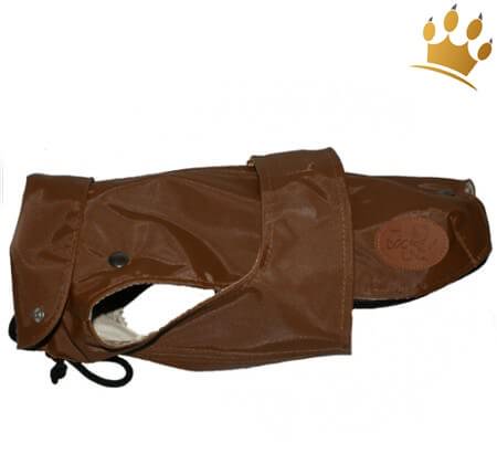 Hunde-Regenmantel Pioggia 2 in 1 Caramel