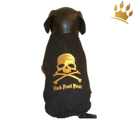 Hunde-Shirt Black Pearl Pirate