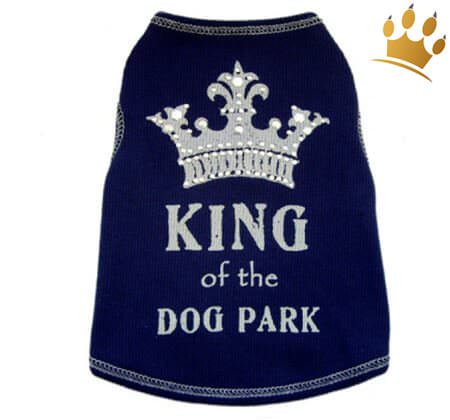 Hunde Shirt King of the Dog Park
