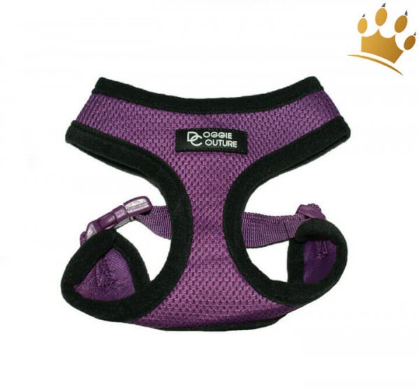 Hunde-Softgeschirr Summer Mesh Pflaume