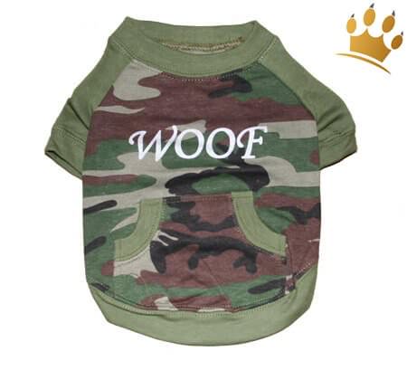 Hunde-T-Shirt Woof